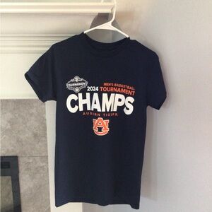 Auburn Tigers Navy Champs Kids T-Shirt